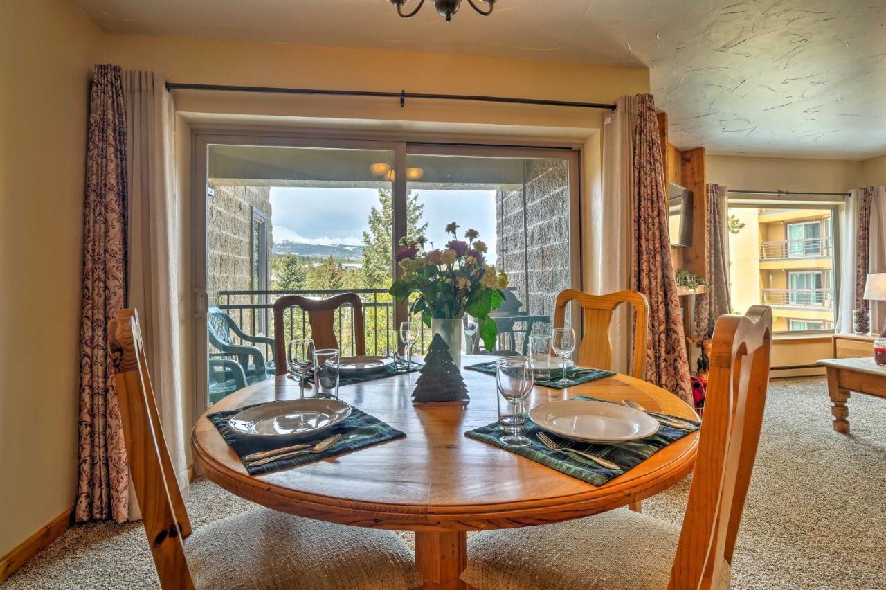 Cozy Ski-Inandski-Out Breckenridge Condo Mtn Views! Eksteriør bilde
