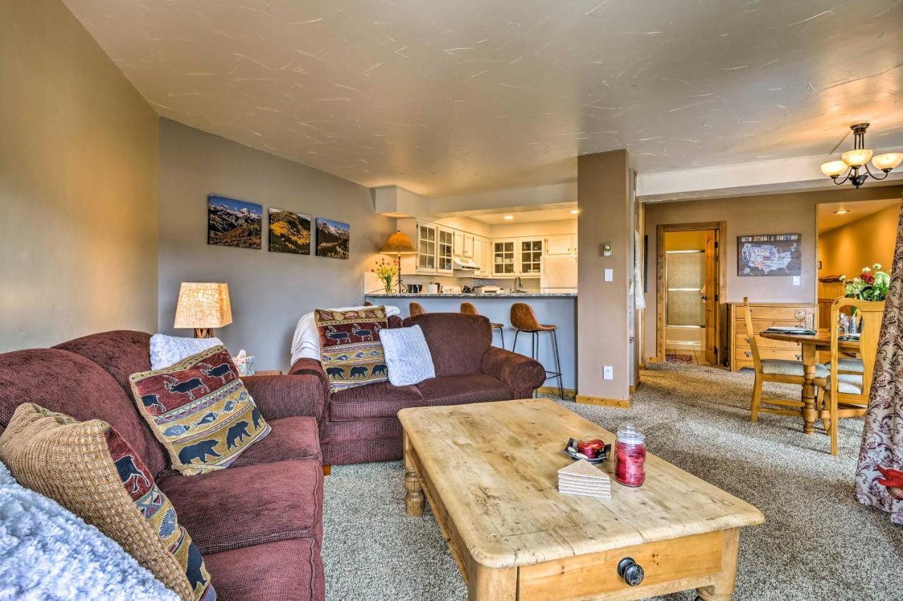 Cozy Ski-Inandski-Out Breckenridge Condo Mtn Views! Eksteriør bilde