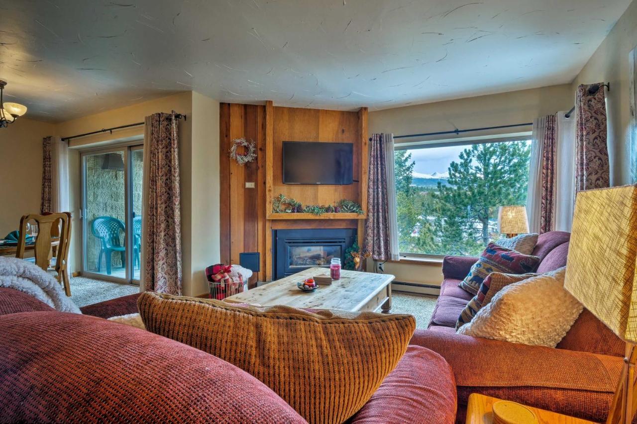 Cozy Ski-Inandski-Out Breckenridge Condo Mtn Views! Eksteriør bilde